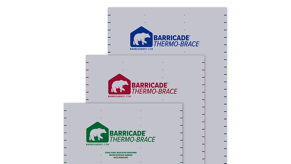 Barricade Thermo-Brace Structural Sheathing
