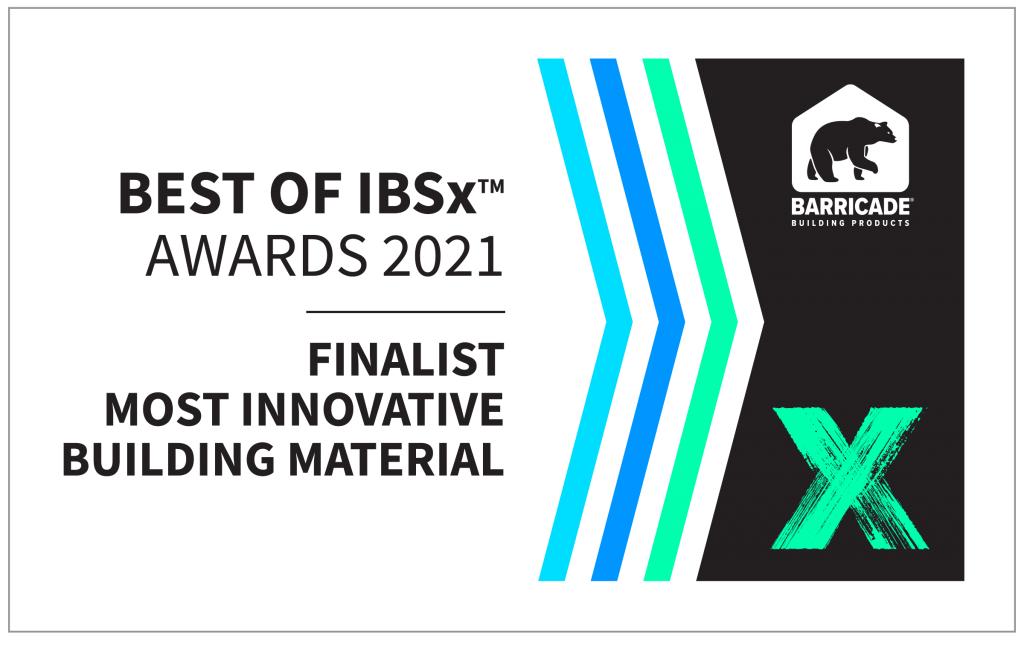 Finalist for Most Innovative Building Material in IBSx