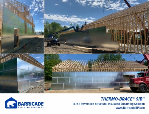 Barricade Building Products to Exhibit 4-in-1 Reversible Structural Insulated Sheathing at 2022 Sunbelt Builders Show