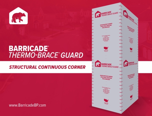 Barricade® to Unveil Continuous Insulation Corner Sheathing at IBS 2023