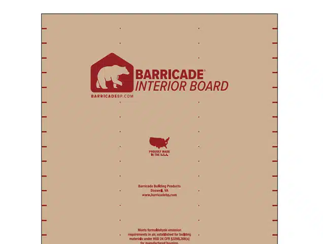 Barricade® Interior</br> Board