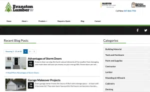 Evanston Lumber Blog