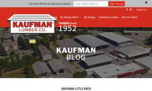 Kaufman Lumber Co Blog